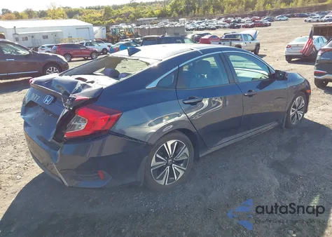 2017 Honda Civic Ex-T z USA, uszkodzony, nr VIN 2HGFC1F34HH646448